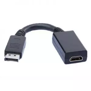Cáp chuyển đổi từ DisplayPort  sang HDMI  15cm ( Đen/ trắng)