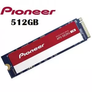Ổ cứng Laptop SSD M.2 PCIe NVMe Pioneer APS-SE20Q 512GB (3400MB/s | 3000MB/s )