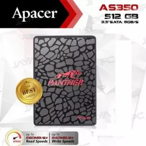 Ổ cứng SSD APACER AS350 512GB 2.5Inch Sata III | Ổ cứng Mới, BH 36 Tháng