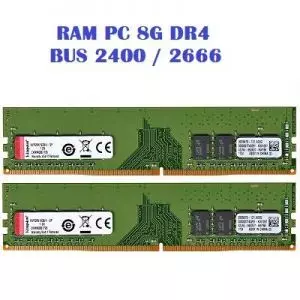 Ram PC DDR4 Kingston 8GB DDR4 bus 2666-2400 Mhz ( Ram Cũ, Nhiều Hãng Kingston, Kingmax, Samsung)